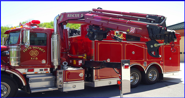 Fire Truck Articulating Crane
